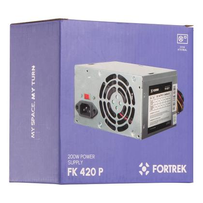 Imagem de Fonte Fortrek PWS-2003, 200W, Sem Cabo, Prata - FK420P