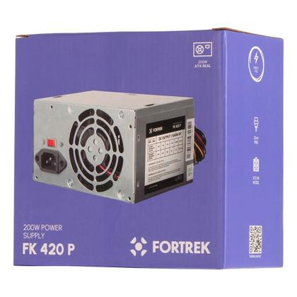 Imagem de Fonte Fortrek PWS-2003, 200W, Sem Cabo, Prata - FK420P