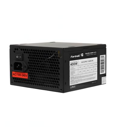 Imagem de Fonte Gamer ATX Fortrek Black Hawk 400W 80 Plus White PFC Ativo