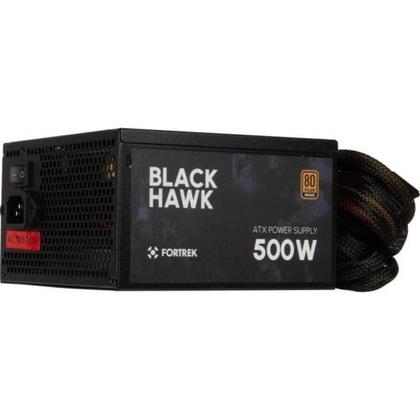 Imagem de Fonte Gamer ATX Fortrek Black Hawk 500W 80 Plus Bronze PFC