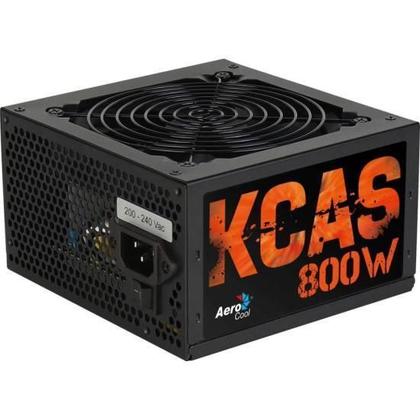 Imagem de Fonte Gamer Atx Kcas 800W 80 Plus Bronze Apfc Aerocool