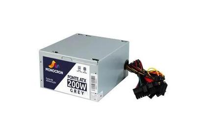 Imagem de Fonte Office Grey 200W S/ Cabo Ac - Monocron