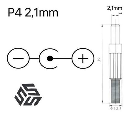 Imagem de Fonte Para Caixa De Som 15v 3a Pino P4 2.5mm