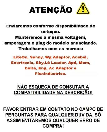 Imagem de Fonte Para Notebook 12v 2a Multilaser Legacy 310 PC205 PC209