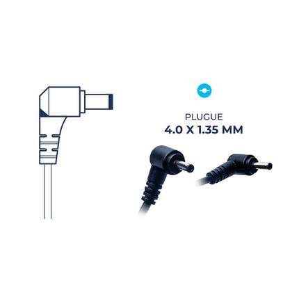 Imagem de Fonte para Notebook compatível com Asus Zenbook 14 UX434FAC-A6339T 19 V 2.37 A 45 W