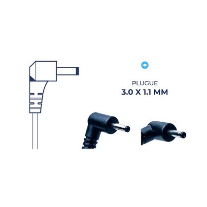 Imagem de Fonte para Notebook compatível com Samsung Galaxy Book NP550XCJ 19 V 3.42 A 65 W