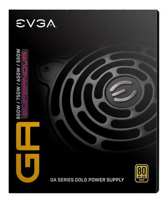 Imagem de Fonte Para PC Gamer EVGA SuperNOVA 650W 80 Plus Gold Full Modular ATX 220GP0650X1
