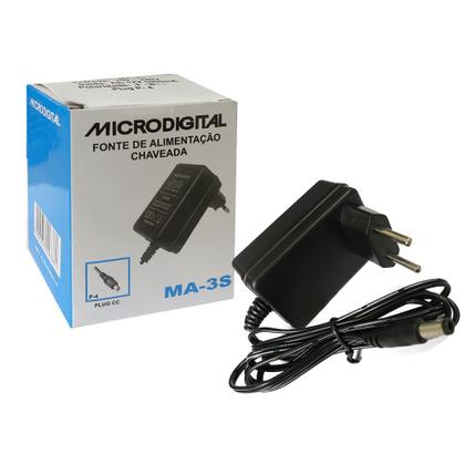 Imagem de Fonte para Teclado Yamaha 12v 1a Bivolt Automática MA 3S Microdigital