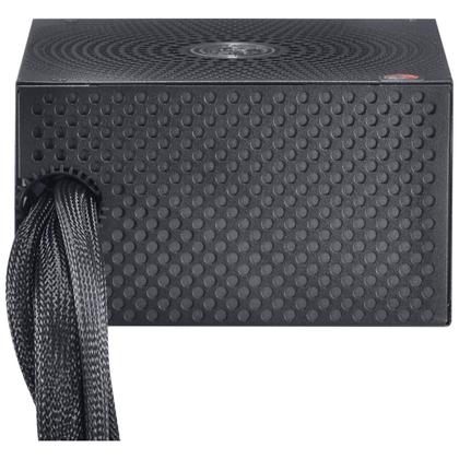 Imagem de Fonte Pcyes Eletro V2 650W ATX Bronze Para Pc Gamer Com 6 Cabos  Conectores 115V/230V Com Proteção Contra Sobrecarga Fan Silenciosa