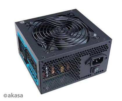 Fonte Real 500W Akasa Python 80 Plus Bi-Volt Automática - Fonte de ...