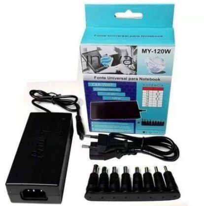 Imagem de Fonte Universal Para Notebook 8 Conectores + Seletor de Volt