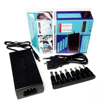 Imagem de Fonte Universal Para Notebook 8 Conectores + Seletor de Volt