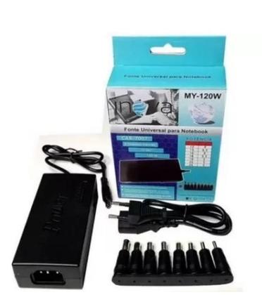 Imagem de Fonte Universal Para Notebook 8 Conectores + Seletor de Volt