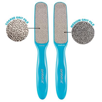 Imagem de Foot File Callus Remover Probelle Dupla Face Azul Níquel