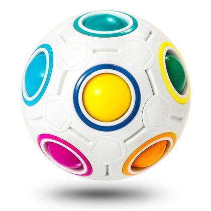 Imagem de Football Fidget Cube Cubo Mágico Bola Jogo Quebra Cabeça