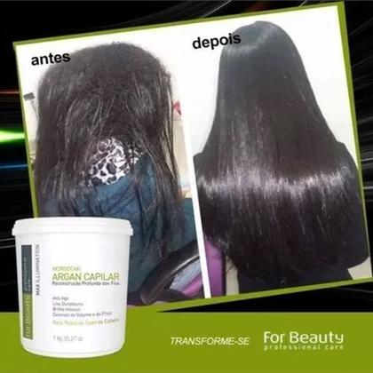 Imagem de For Beauty Max Ilumination Reconstrução Profunda dos Fios 250g