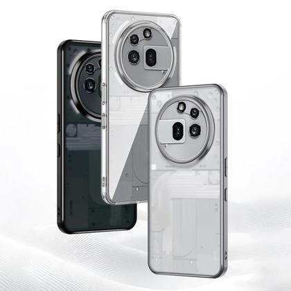 Imagem de For Nothing Phone 3a Pro Airbags Capa à prova de choque para Nothing Phone3a Pro Capa de proteção