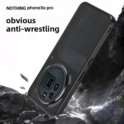 Imagem de For Nothing Phone 3a Pro Airbags Capa à prova de choque para Nothing Phone3a Pro Capa de proteção