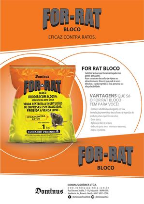 Imagem de For-Rat Bloco 1KG - Dominus