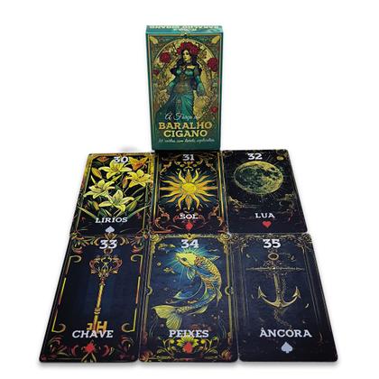 Imagem de Força do Baralho Cigano Espiritual 36 Cartas Tarô c/ Manual