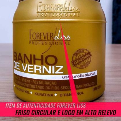 Imagem de Forever Liss Banho de Verniz Mascara Capilar 1000g