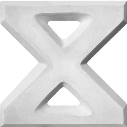 Imagem de Forma 3d Abs Cobogó Concreto Profissional Elemento Vazado - Greko