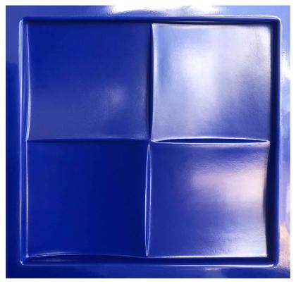 Imagem de Forma 3D Gesso e Cimento ABS 1mm - Almofada 30x30 cm