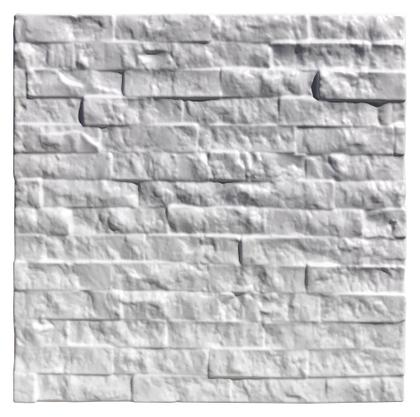 Imagem de Forma 3D Gesso e Cimento ABS 1mm - Canjiquinha 28,5x28,5 cm