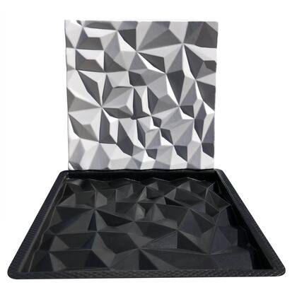 Imagem de Forma 3D Gesso e Cimento ABS - Diamante 40x40