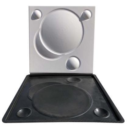 Imagem de Forma 3D Gesso e Cimento ABS - Eclipse 40x40