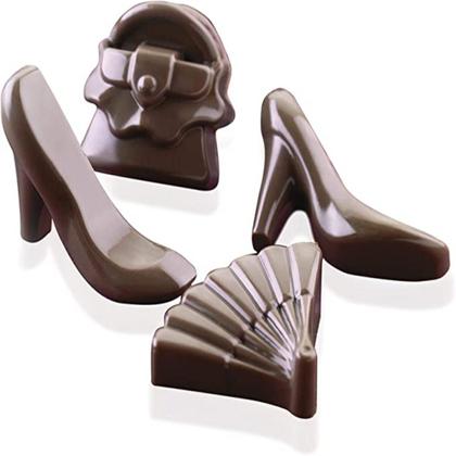 Imagem de Forma 3D Silicone Mini Bombom Chocolate Fashion Confeitaria Molde Doces Silikomart