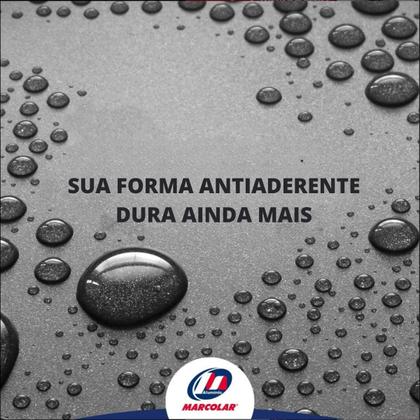 Imagem de Forma Assadeira de Pão Retangular Grande Antiaderente 2L  04 Un