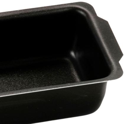 Imagem de Forma Assadeira de Pão Retangular Média Antiaderente 1,3L  04 Un