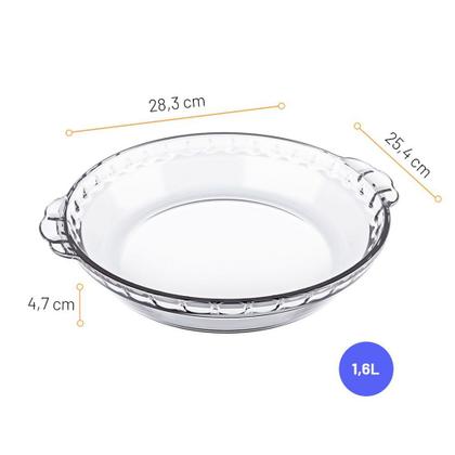 Imagem de Forma Assadeira Filetada Grande 1,6L Marinex Nadir