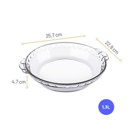 Imagem de Forma Assadeira Filetada Média 1,3L Marinex Nadir