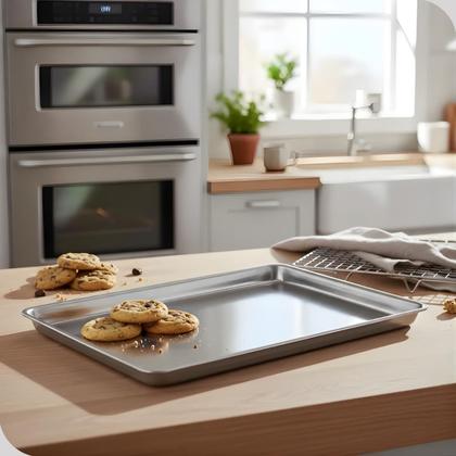 Imagem de Forma Assadeira Rasa Aluminio Retangular 41x30x2cm Jolly