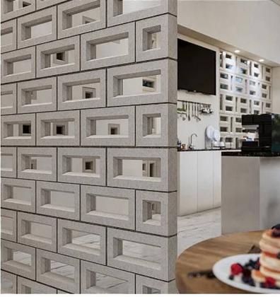 Imagem de Forma Cobogó Puzzle Quadrado e Retangular - 2 Peças