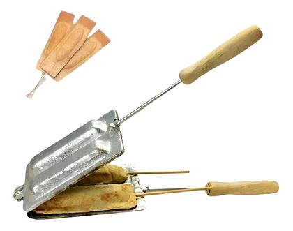 Imagem de Forma Crepeira De Fogão Para Crepe Suiço Alumínio Resistente Cor Cinza n/a