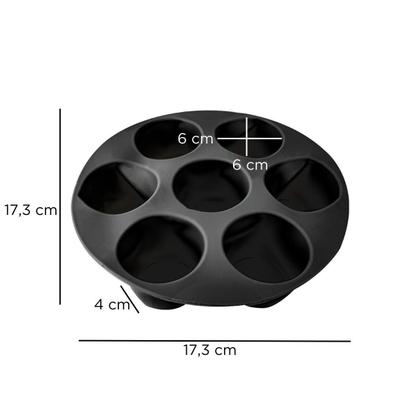 Imagem de Forma Cup Cake Muffin Sorvete Silicone Congelador Forno