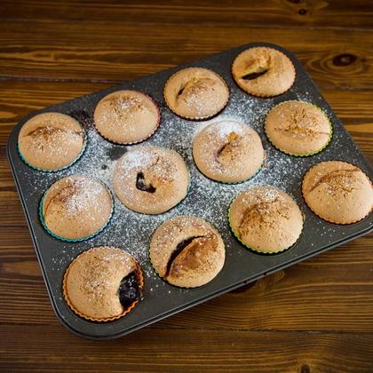 Imagem de Forma Cupcake Antiaderente Teflon 12 Cavas Pão De Queijo Queijadinha