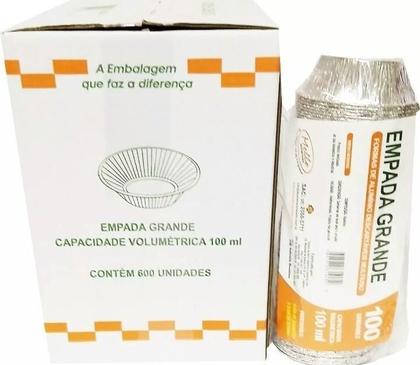 Imagem de Forma De Alumínio Empada Forminha Grande 100Ml Mello C/600
