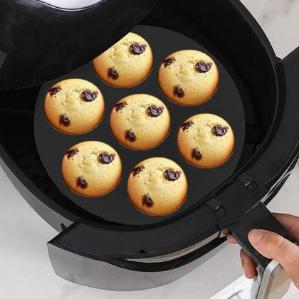 Imagem de Forma de Cupcake Para Air Fryer com 7 Cavidade - Sortida