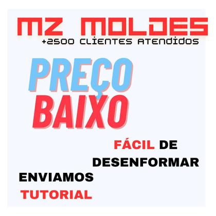 Imagem de Forma De Gesso Modelo Triangular 3D 38x38x38cm Formas p/ Gesso Decoração 3D Envios em até 24h Uteis