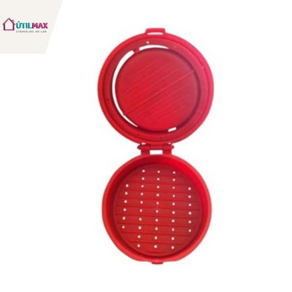 Imagem de Forma de Modelar Hambúrguer Recheado  Prática, Rápida e Fácil de Usar