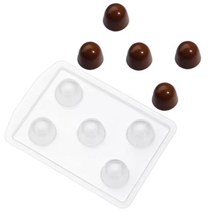 Imagem de Forma de Ovo de Páscoa e Chocolate de Silicone e Acetato 10 Un