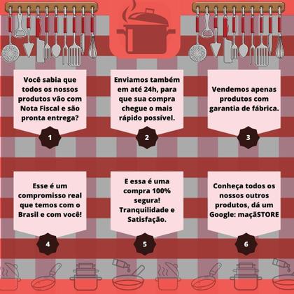Imagem de Forma de Pão Frances Manual Alumínio Fundido maçãSTORE