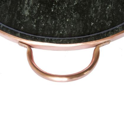 Imagem de Forma de Pedra Sabão para pizza Curada 32 cm