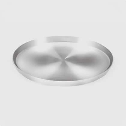 Imagem de Forma De Pizza Lisa 1,5 Litro 35cm Diâmetro em Alumínio Cristal Mais Sabor Crocância N35 Cozinha MTA - 125