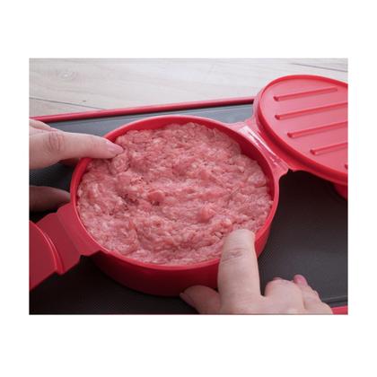 Imagem de Forma de Plástico p/ Moldar Hambúrguer - Plasútil