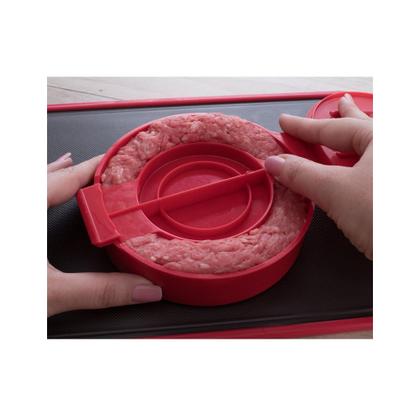 Imagem de Forma de Plástico p/ Moldar Hambúrguer - Plasútil